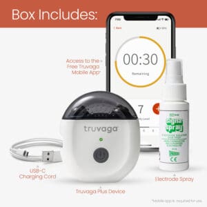 Truvaga plus box includes